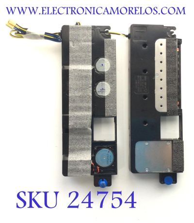 KIT DE BOCINAS PARA TV SAMSUNG (2 PZ ) / NUMERO DE PARTE BN96-50552B / BN9650552B / 50552B / MODELO 55Q80T